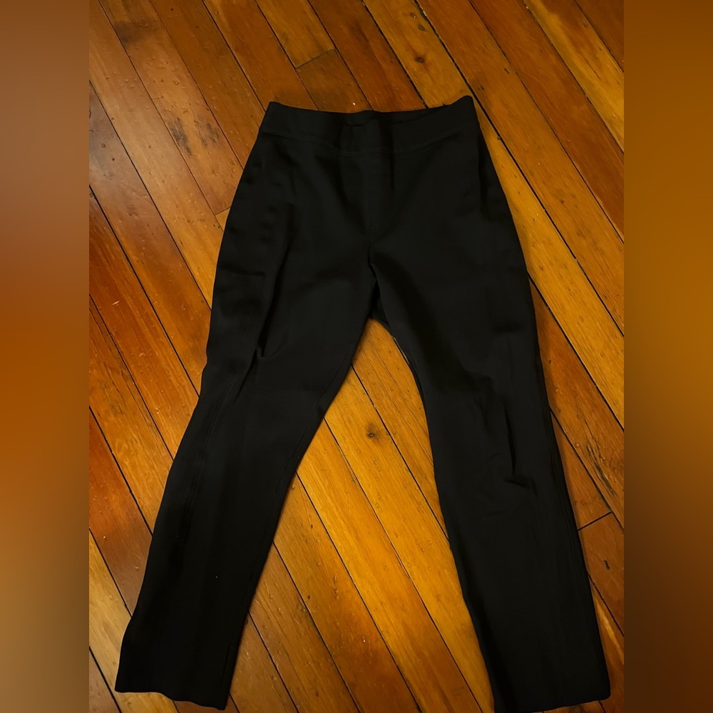 SPANX Navy Straight Leg Pants